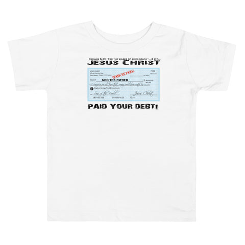 True Revelations 'He Paid Your Debt' (Toddler)